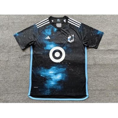 Minnesota United Black Home Soccer Jersey