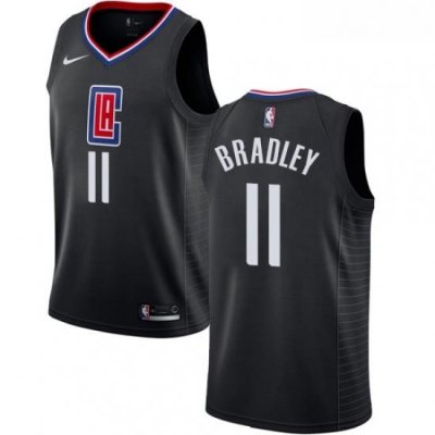 Youth Nike Los Angeles Clippers 11 Avery Bradley Authentic Black Alternate NBA Jersey Statement Edition