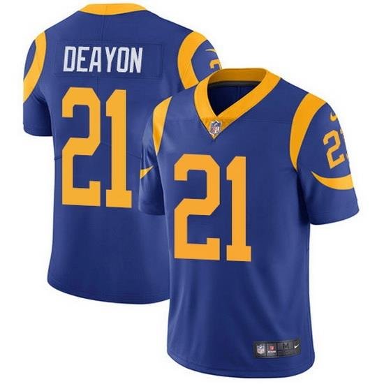 Nike Rams 21 Donte Deayon Royal Blue Alternate Men Stitched NFL Vapor Untouchable Limited Jersey