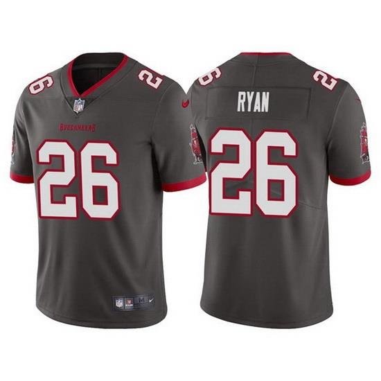 Men Tampa Bay Buccaneers 26 Logan Ryan Grey Vapor Untouchable Limited Stitched jersey