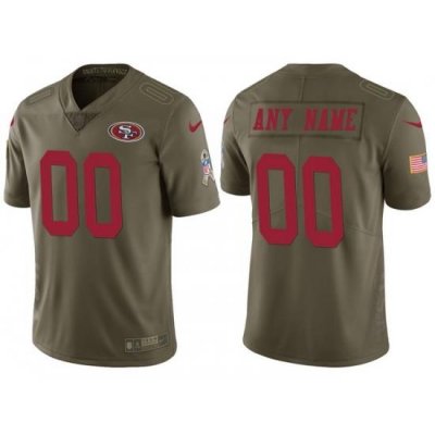 Men Women Youth Toddler All Size San Francisco 49ers Customized Jersey 010