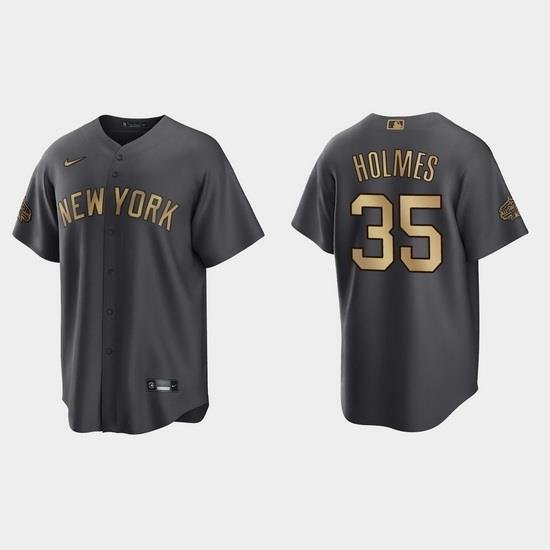 Men Clay Holmes NeW York Yankees 2022 Mlb All Star Game Charcoal  Jersey