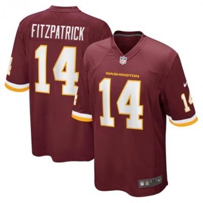 Men's Washington Football Team #14 Ryan Fitzpatrick Nike Burgundy Limited Jersey