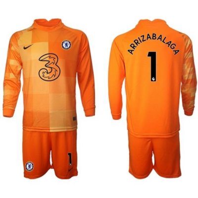 Men Chelsea Long Sleeve Soccer Jerseys 507