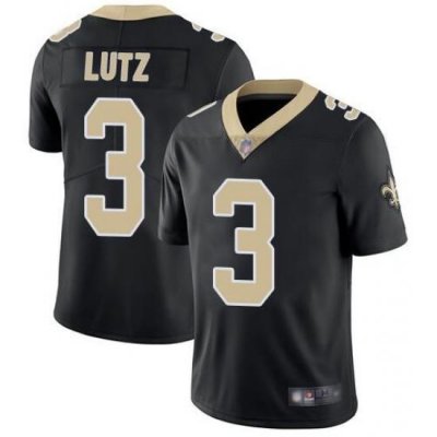 Nike Saints 3 Wil Lutz Black Vapor Untouchable Limited Jesey