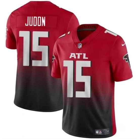 Youth Atlanta Falcons 15 Matthew Judon Red Black Vapor Untouchable Limited Stitched Football Jersey