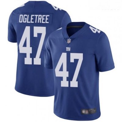 Giants 47 Alec Ogletree Royal Blue Team Color Men Stitched Football Vapor Untouchable Limited Jersey