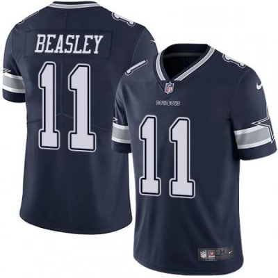 Youth Nike Dallas Cowboys 11 Cole Beasley Navy Blue Team Color Vapor Untouchable Limited Player NFL Jersey