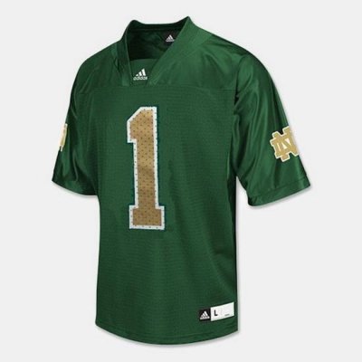 Men Notre Dame Fighting Irish Louis Nix Iii College Football Green Jersey