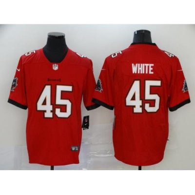 Nike Buccaneers 45 Devin White Red New 2020 Vapor Untouchable Limited Jersey