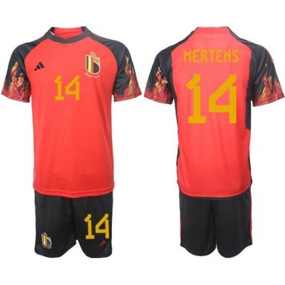 Men FIFA 2022 Belgium Soccer Jersey 010