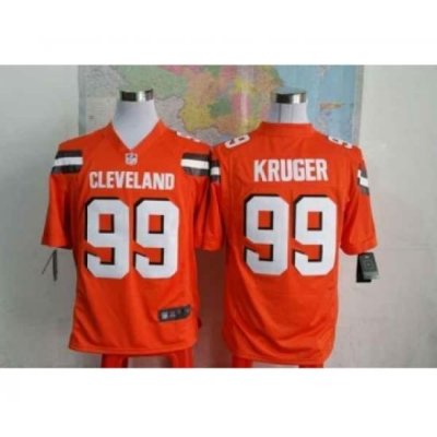 nike nfl jerseys cleveland browns 99 kruger orange[game][new style][kruger]