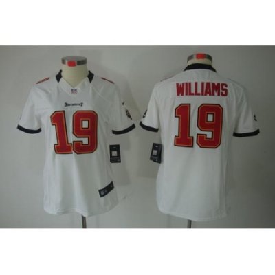 Women Nike Tampa Bay Buccaneers 19 Mike Williams White[Women Limited Jerseys]