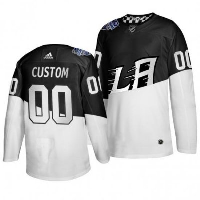 Adidas Los Angeles Kings Custom Men Women youth 2020 Stadium Series White Black Stitched NHL Jersey