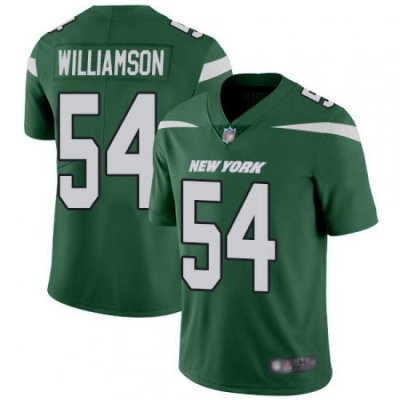 Jets 54 Avery Williamson Green Team Color Mens Stitched Football Vapor Untouchable Limited Jersey