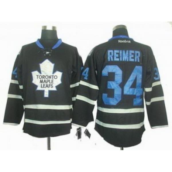 Toronto Maple Leafs #34 James Reimer black ice jerseys