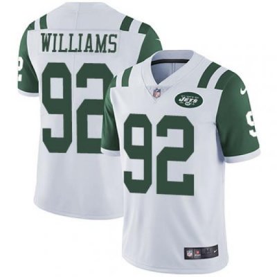 Nike Jets #92 Leonard Williams White Youth Stitched NFL Vapor Untouchable Limited Jersey