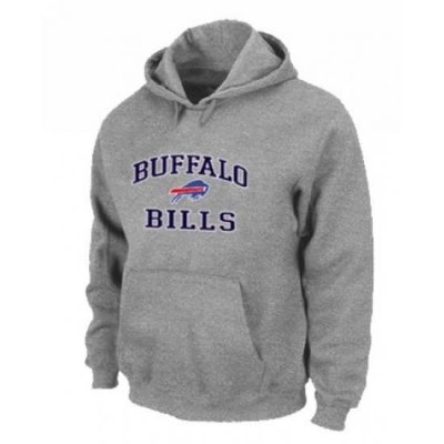 NFL Mens Nike Buffalo Bills Heart Soul Pullover Hoodie Grey