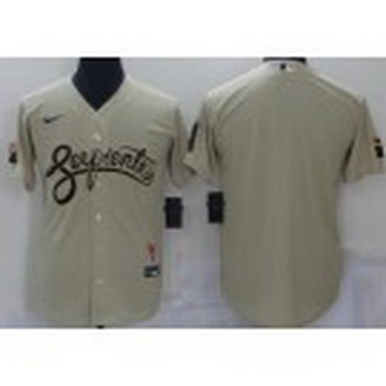 Men Arizona Diamondback Blank Gold 2021 City Connect Stitched MLB Cool Base Nike Jersey