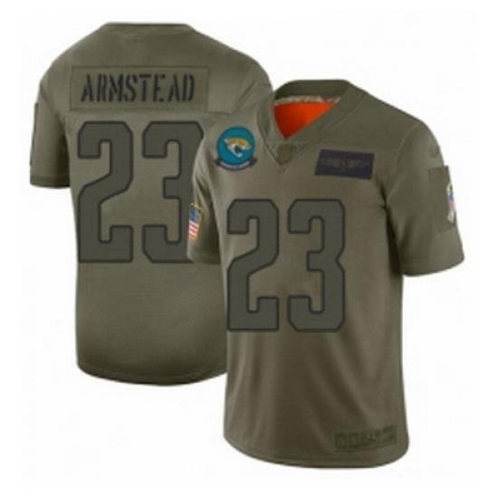 Youth Jacksonville Jaguars 23 Ryquell Armstead Limited Camo 2019 Salute to Service Football Jersey