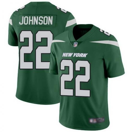 Jets 22 Trumaine Johnson Green Team Color Youth Stitched Football Vapor Untouchable Limited Jersey