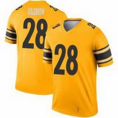 Youth Pittsburgh Steelers Miles Killebrew #28 Legend Football Jersey