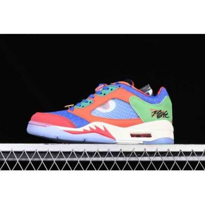 AIR JORDAN 5 LOW DOERNBECHER GREEN ORANGE WHITE BLUE DR6287 486