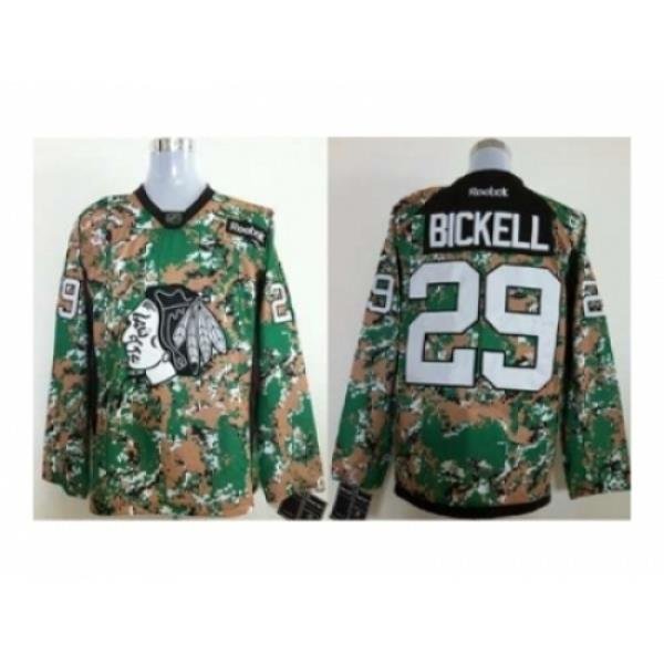 NHL Jerseys Chicago Blackhawks #29 Bickell camo