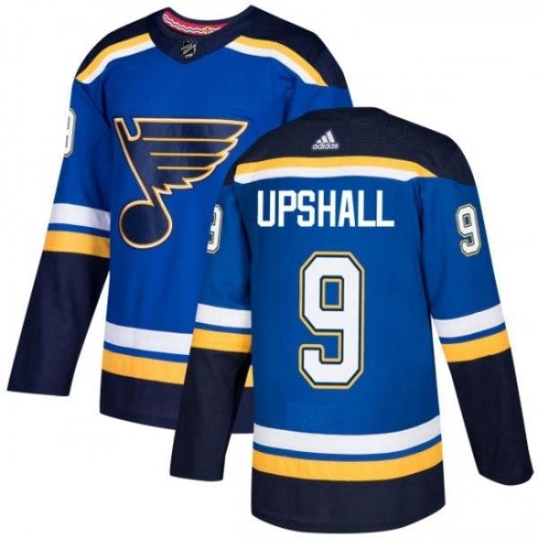 Youth Adidas St Louis Blues 9 Scottie Upshall Authentic Royal Blue Home NHL Jersey