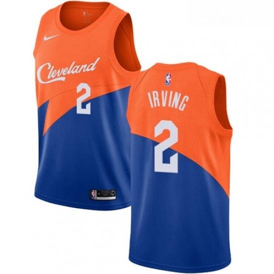 Womens Nike Cleveland Cavaliers 2 Collin Sexton Swingman Blue NBA Jersey City Edition