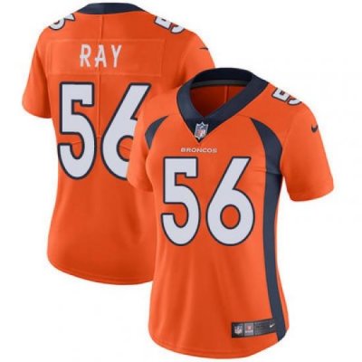 Nike Broncos #56 Shane Ray Orange Team Color Womens Stitched NFL Vapor Untouchable Limited Jersey