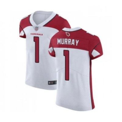 Men Arizona Cardinals #1 Kyler Murray White Vapor Untouchable Elite Player Football Jersey