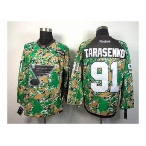 NHL Jerseys St. Louis Blues #91 Tarasenko Camo Jerseys