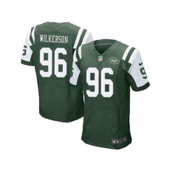 Nike New York Jets 96 Muhammad Wilkerson Green Elite NFL Jersey