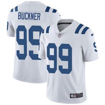 Nike Colts 99 DeForest Buckner White Men Stitched NFL Vapor Untouchable Limited Jersey