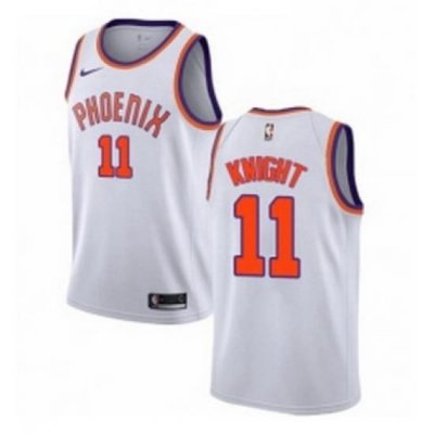 Womens Nike Phoenix Suns 11 Brandon Knight Authentic NBA Jersey Association Edition