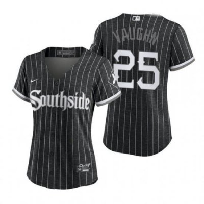 Women Chicago White Sox Southside AndreW Vaughn City Connect Authentic Jersey