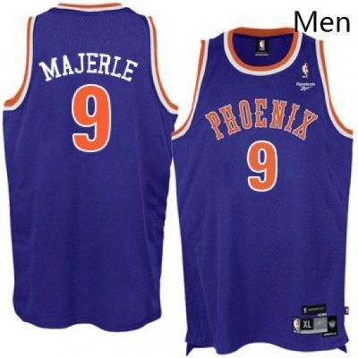 Mens Adidas Phoenix Suns 9 Dan Majerle Swingman Purple New Throwback NBA Jersey