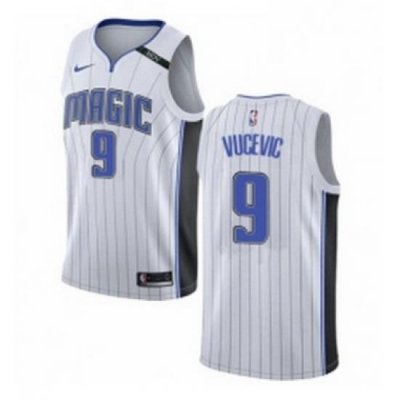 Womens Nike Orlando Magic 9 Nikola Vucevic Swingman NBA Jersey Association Edition