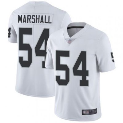 Oakland Raiders 54 Brandon Marshall White Mens Football Vapor Untouchable Limited Jersey