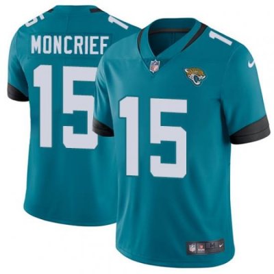 Nike Limited Men Donte Moncrief Teal Green Alternate Jersey NFL #15 Jacksonville Jaguars Vapor