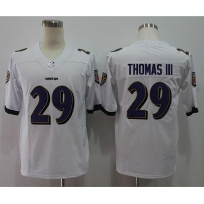 Nike Ravens 29 Earl Thomas III White Vapor Untouchable Limited Jersey