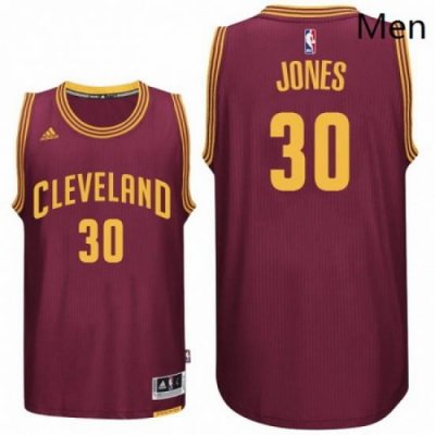 Cleveland Cavaliers 30 Dahntay Jones New Swingman Road Wine Jersey