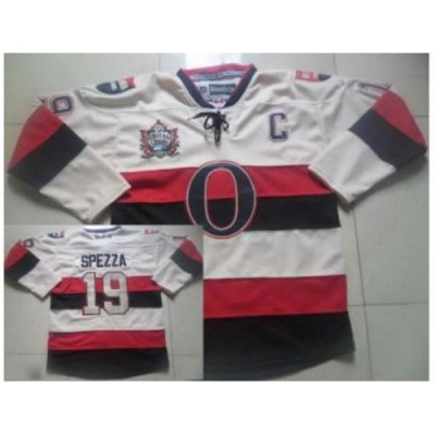 Ottawa Senators 19 Jason Spezza Cream Heritage Classic NHL Jerseys