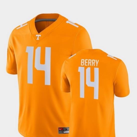 Men Tennessee Volunteers Eric Berry 14 Orange Game College Football Jersey