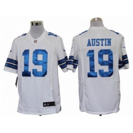 Nike Dallas CoWboys 19 Miles Austin White LIMITED NFL Jersey