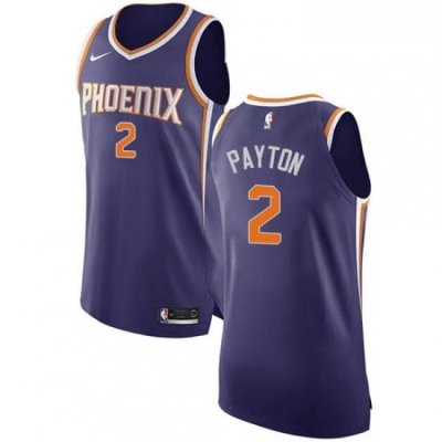 Youth Nike Phoenix Suns 2 Elfrid Payton Authentic Purple Road NBA Jersey Icon Edition