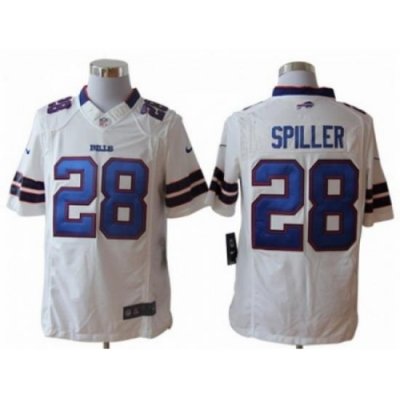 Nike Buffalo Bills 28 C.J. Spiller Limited White NFL Jersey