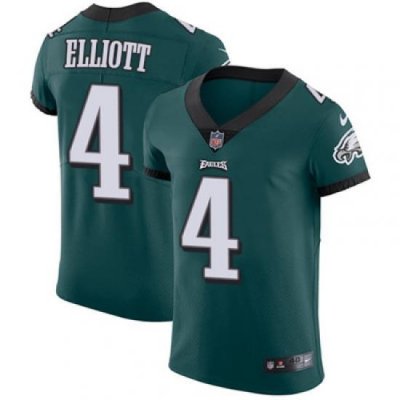 Nike Eagles #4 Jake Elliott Midnight Green Team Color Mens Stitched NFL Vapor Untouchable Elite Jersey