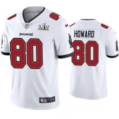 Men O.J. Howard Buccaneers White Super Bowl Lv Vapor Limited Jersey